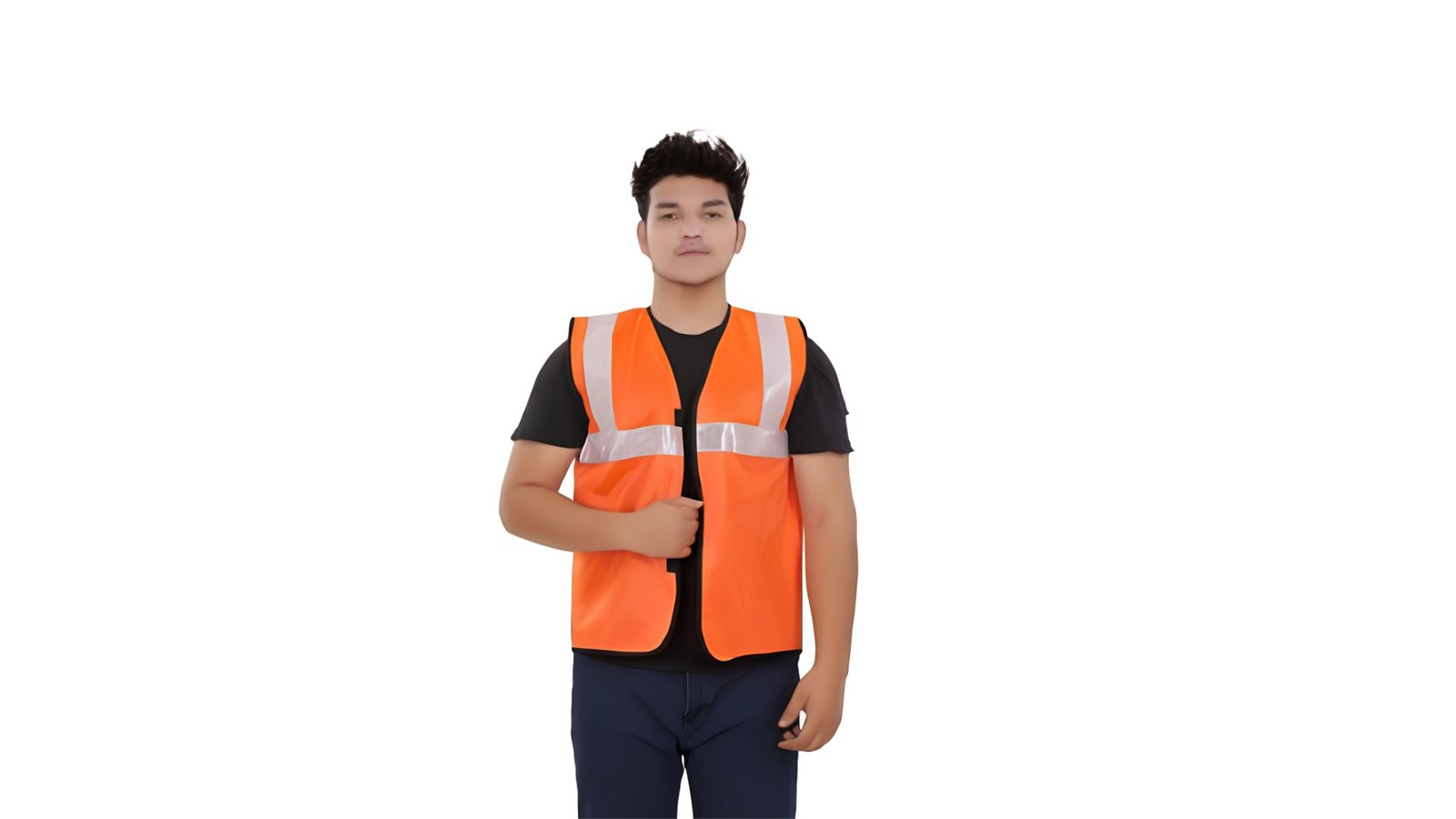 90gsm Safety Fabric/Plain Jacket